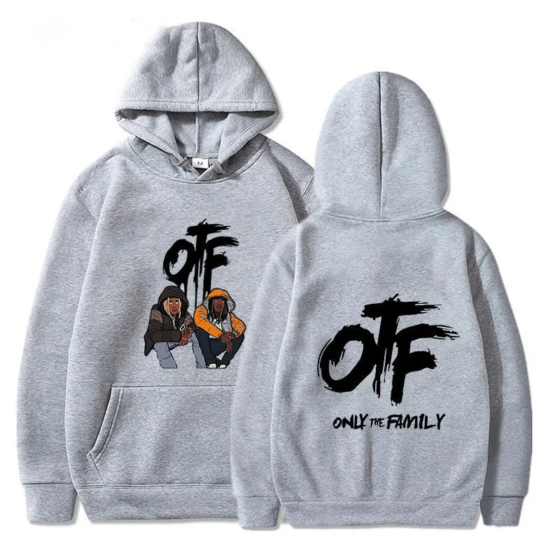 

OTF Men's Hoodie American Streetwear Hip Hop Sweatshirts Harajuku Y2k New Autum &Winter Fashion Casual Fleeces Gothic Comic Tops