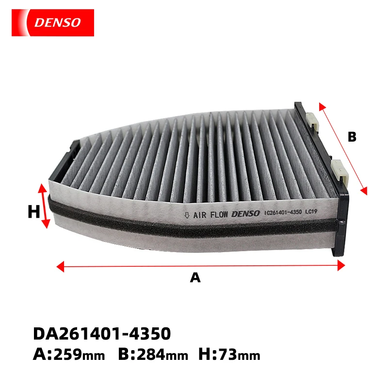 DENSO Cabln air fl ter 4350 Подходит для Mercedes C-Class/E-Class/CLS
