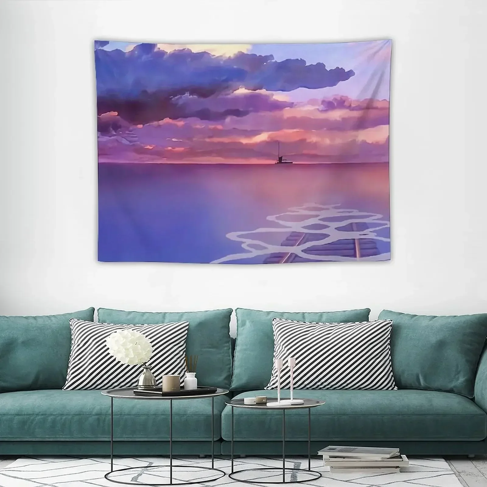 На нашем дороге - Цветной гобелен Оставайся милые вещи для комнаты эстетика дома