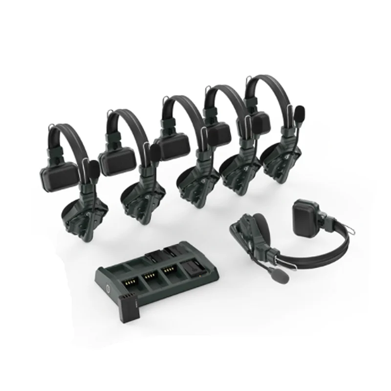 

Camera Photo & Accessories Hollyland Solidcom C1 Wireless Intercom Communication Headset Headphone Microphone