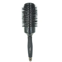 professional hair aluminum round brush nylon hairdressing ceramic ionic hairbrush multi sizes salon styling comb with tail