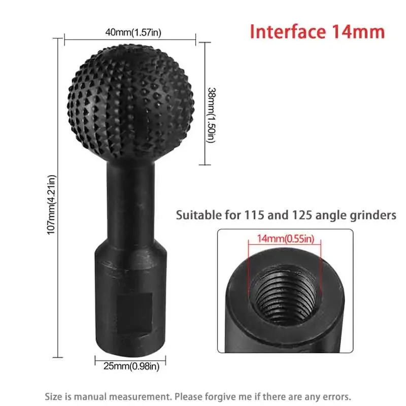 10/14 мм сфера, вращающаяся шлифовальная головка, резьба по дереву, полировка, гравировка, сверла, шаровая шлифовальная головка, угловая шлифовальная машина, инструмент