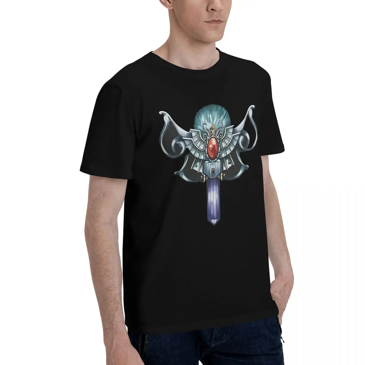 Фото Yu Gi Oh Duel Monsters Reborn, повседневные дышащие удобные мужские футболки Тоторо из 100% хлопка, мужские топы №2