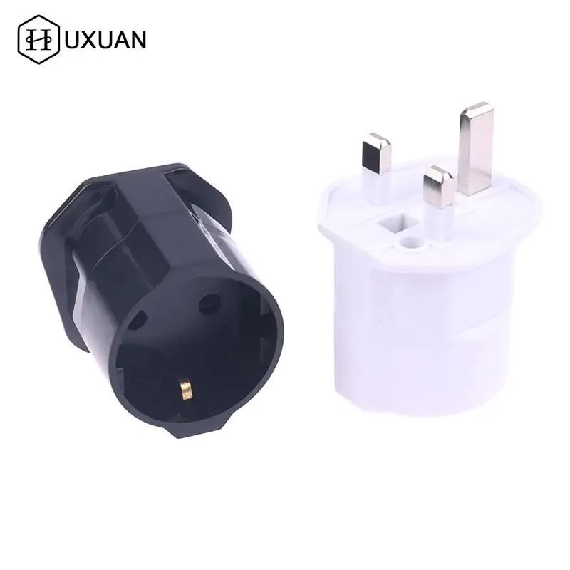 

Multifunctional EU European To UK Plugs Adapter Power Converter 2 Pin Socket Travel 250V 13A Dubai Singapore Universal Adaptor