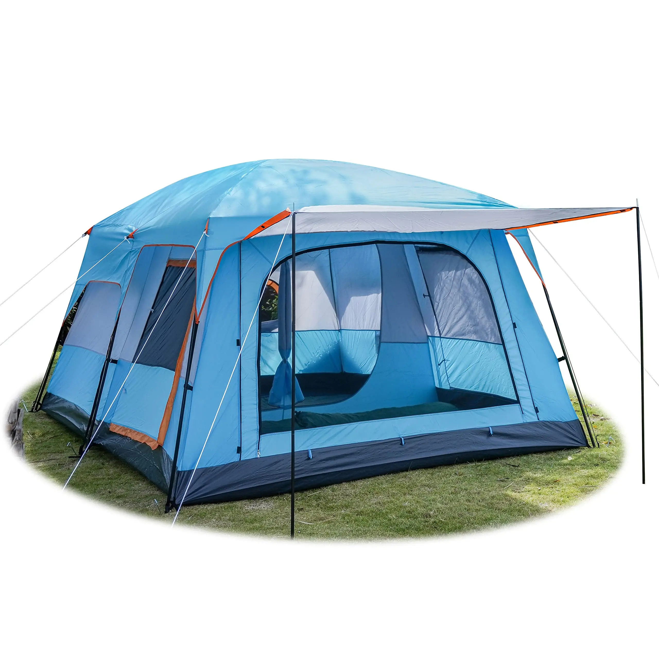 

TOPIND 12 Persons Extra Large Tent Family Cabin Tents