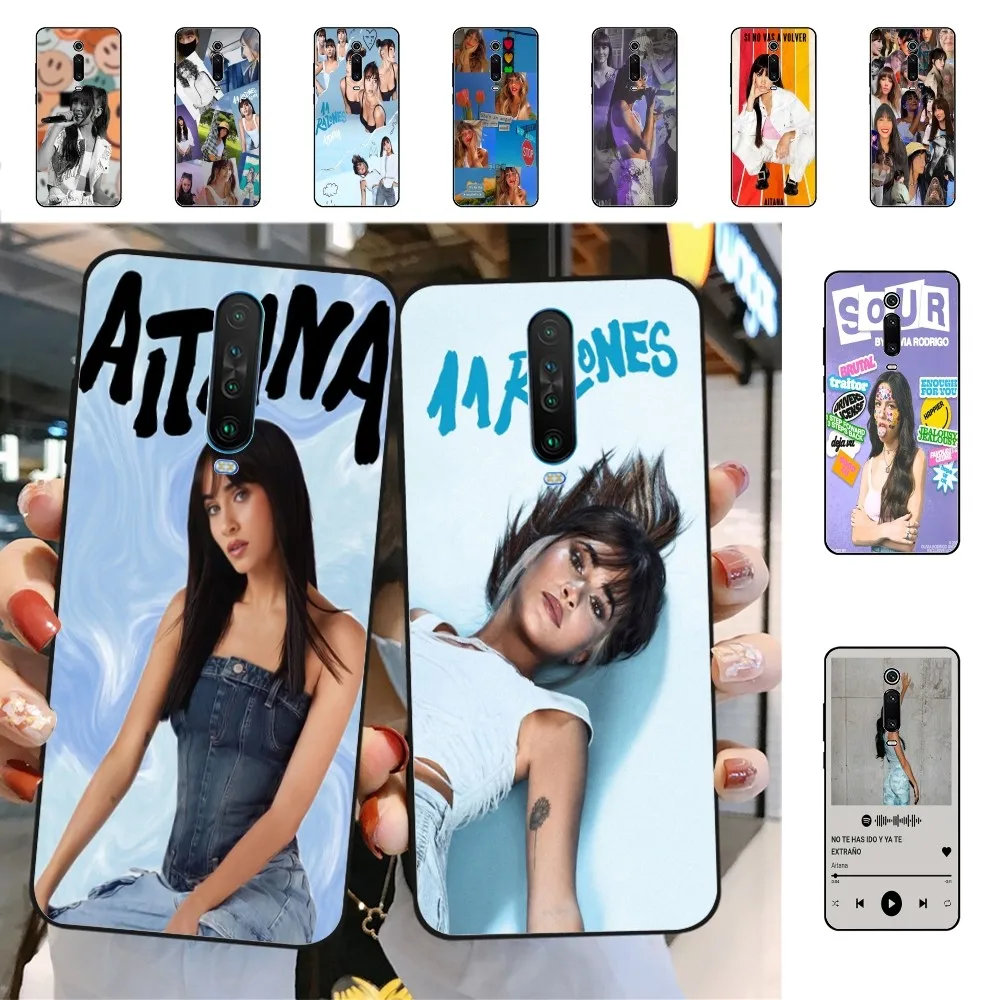 A-Aitana-O-Ocanaes Singer Phone Case For Redmi 5 6 7 8 9 10 plus pro A GO K20 K30 K40 F3 Fundas
