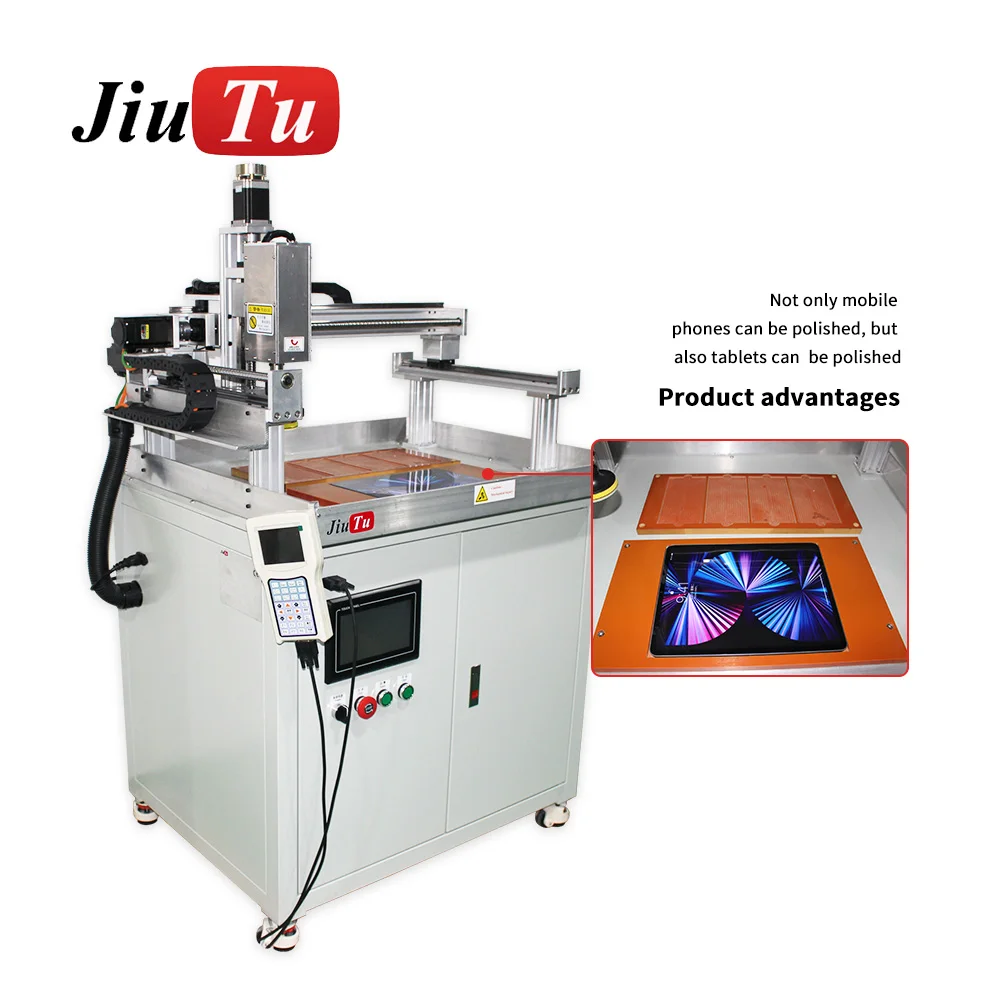 Dry Gringding Polishing Machine For iPhone iPad Huawei Samsung LCD Screen Scratch Removing