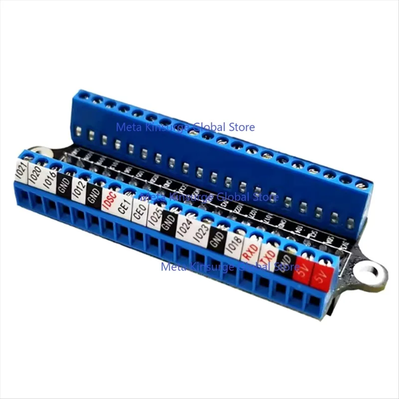 Фото Плата расширения GPIO с 40 контактами и винтовыми клеммами, акриловая выводная пластина для Raspberry Pi 3B 4B 5B, мини-наклейка-удлинитель для контактов №1
