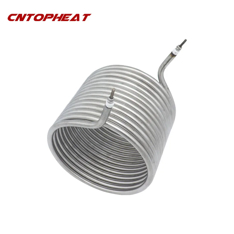 

OEM 220V Electric Heating Element 2000W Spiral Heater 14 Turns Stainless Steel Tubular Air Heater Resistance Made to Order