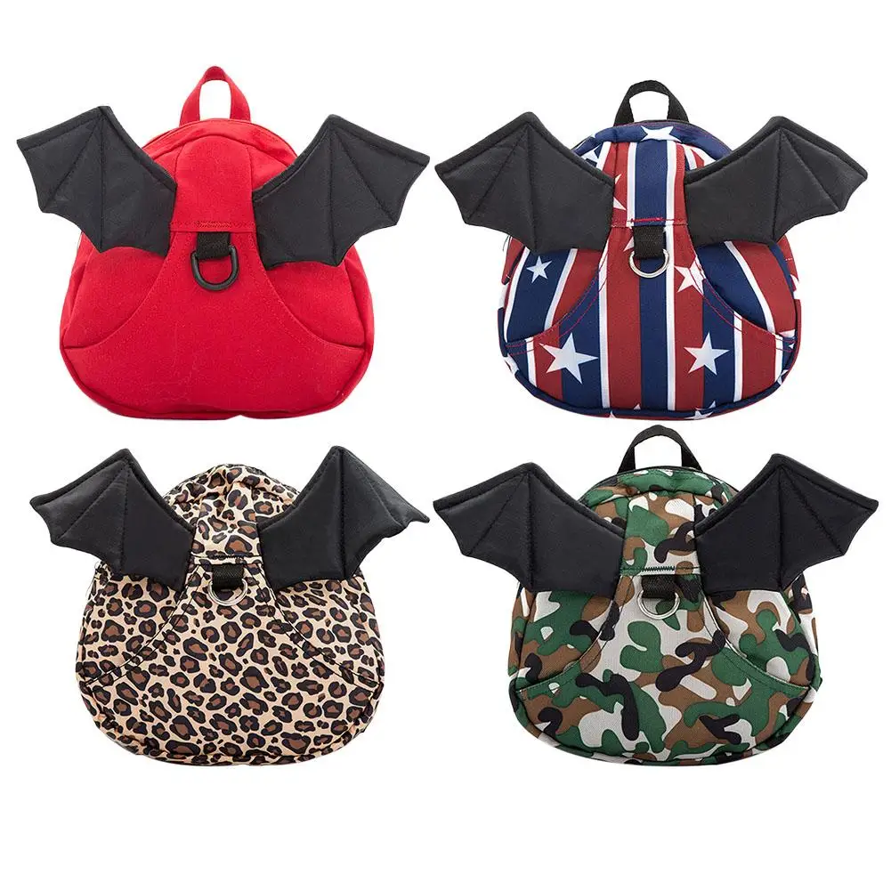 

Прочный детский ремень безопасности для ходьбы, школьный комплект, холщовый рюкзак с принтом для малышей, рюкзак с защитой от потери, детски...