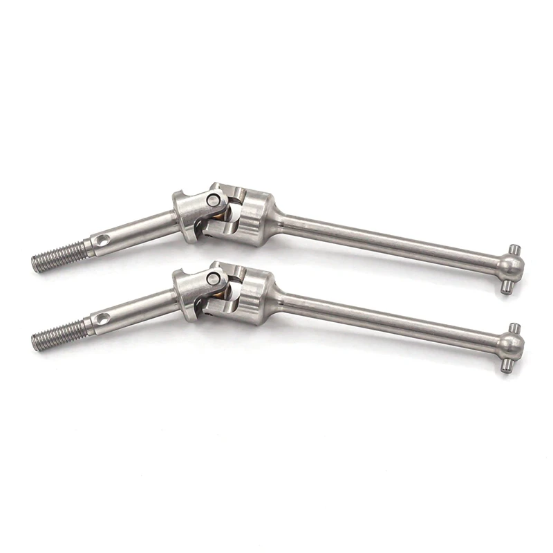 

2Pcs Stainless Steel Front Drive Shaft CVD For Losi LMT Monster Truck 1/8 RC Car Upgrade Parts Accessories