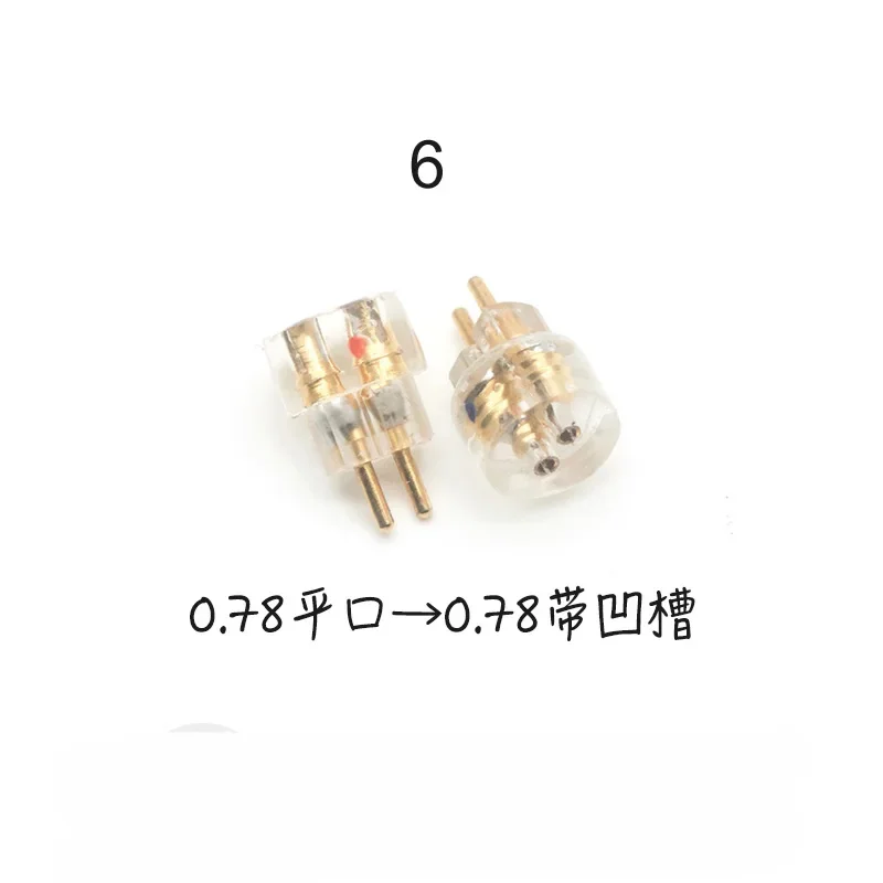 Super Mini MMCX 0.78 Male To Female 0.78mm QDC FitEar JH EXK Acoustune UM V3 IM IE 500PRO 40PRO IPX Plug AdapterA2DC