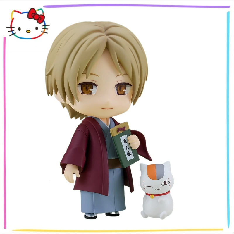Фото В наличии Оригинальный GSC Nendoron # Японская одежда Natsume Takashi & Nyanko Sensei 26,75, версия. 2025 г., новая фигурка, модель игрушки, статуя куклы №1