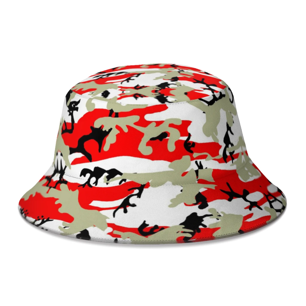 

Summer Unisex Leisure Bucket Hat Como Camouflage Women Men Fishing Hats Autumn Outdoor Panama Sun Cap for Bob