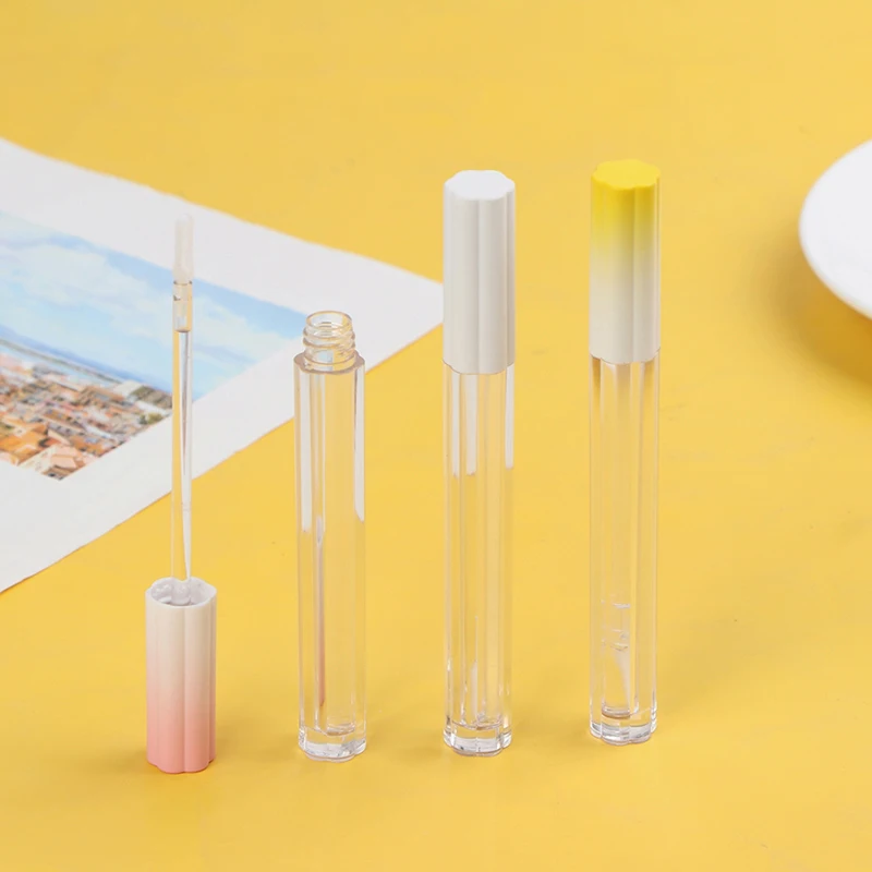 

1Set 2ML Empty Lip Gloss Tubes Refillable Liquid Lip Balm Bottles Container Lipstick Container w/Stopper