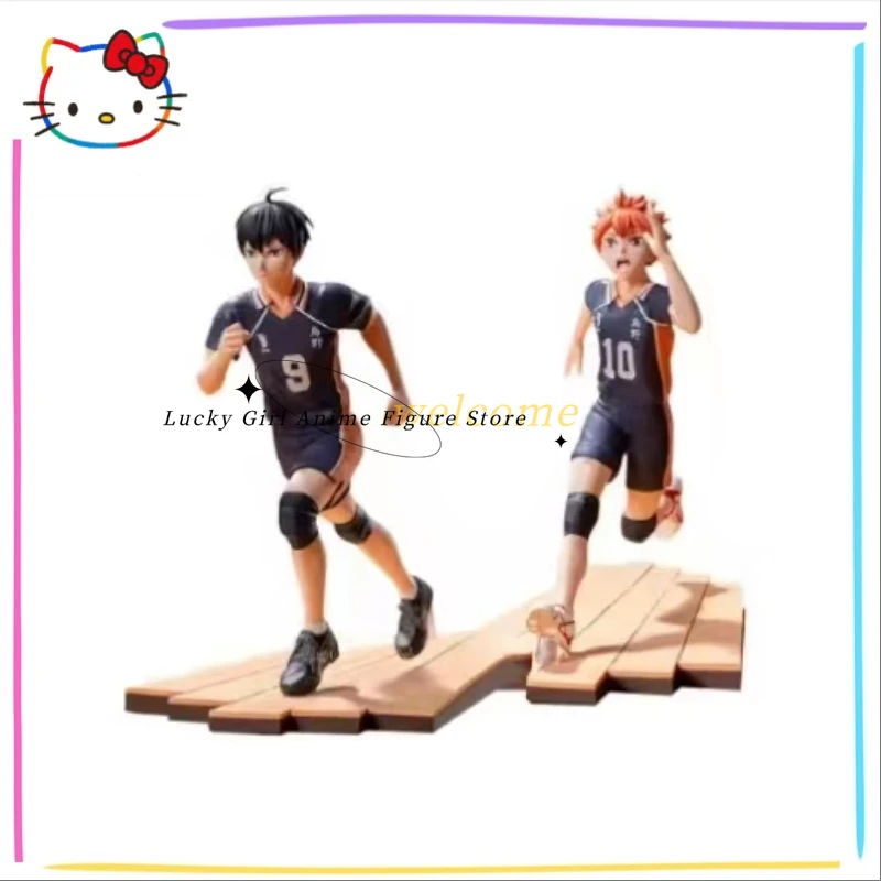Фото +В наличии Оригинальный HPM Haikyu!! Хината Шоё Кагеяма Тобио аниме мультяшная настольная модель куклы 2026 новый продукт №1