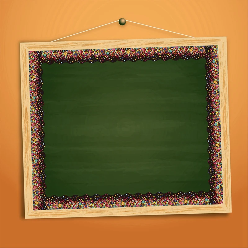 2 рулона бордюра для доски объявлений 131 фута/40 метров зубчатая отделка конфетти