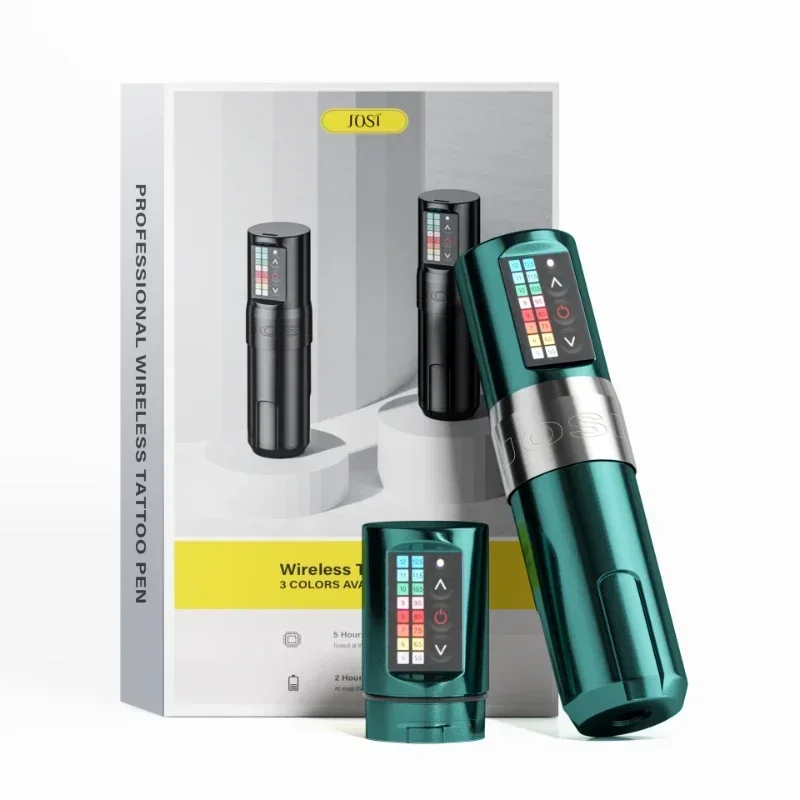 Двойная литиевая батарея Беспроводная зарядка тату-ручка аккумулятор