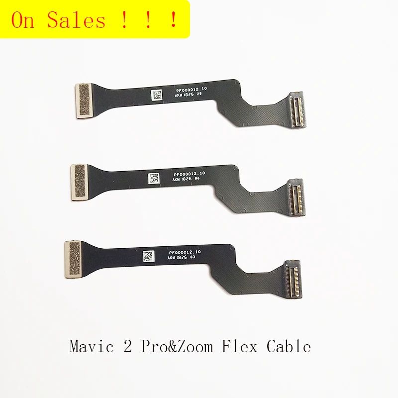 Купи For DJI Mavic 2 Gimbal Camera Flex Cable for DJI Mavic 2 Pro & Zoom Flexible Flat Ribbon Cable Wire Repair Spare Parts за 454 рублей в магазине AliExpress