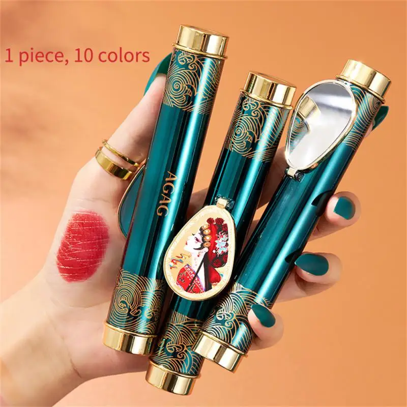 

Double Tube Matte Lipstick Lip Makeup Shelf Life 3 Years Can Hold Makeup For A Long Time Matte Lipstick Lipstick A Ten-color