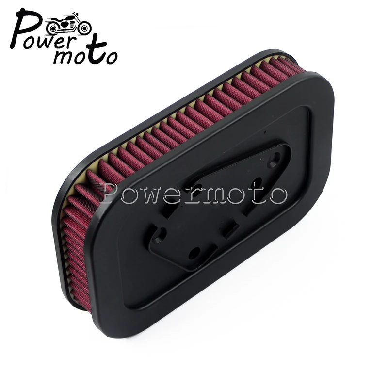 Мотоциклетный синий красный воздушный фильтр с высоким потоком аксессуары для
