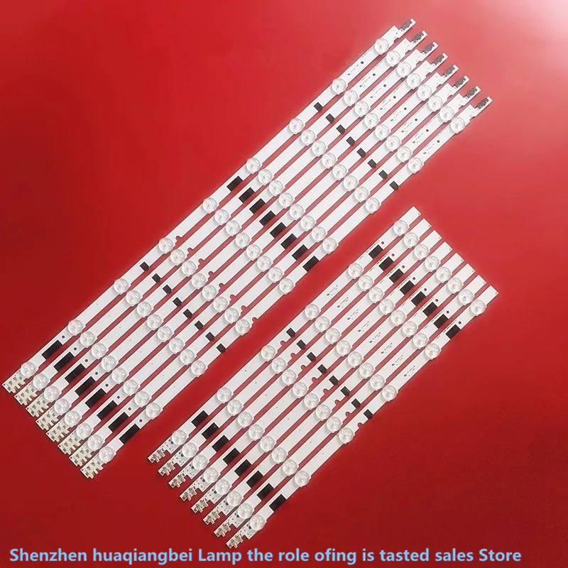 

(New Kit)16pcs/set LED backlight strip for Samsung TV UE46F5000AWXZG UE46F6400AW 2013SVS46F R6 L9 D2GE-460SCA-R3 D2GE-460SCB-R3