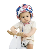 baby safety helmet cotton infant head protection cap toddler anti fall pad children learning to walk anti collision cap