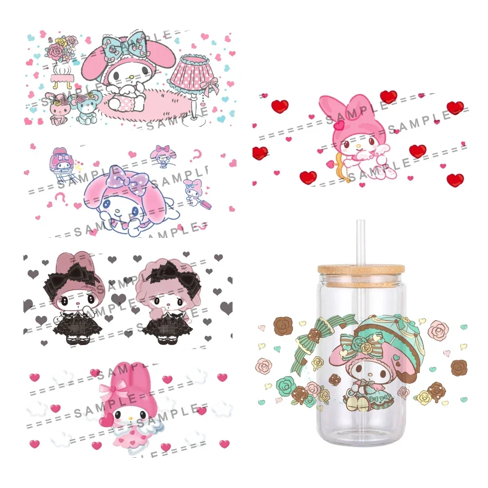 Миниатюрная японская мультяшная наклейка Sanrio 11x24 см