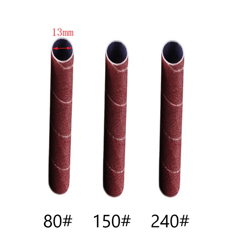 

1pc 80/150/240 Grit Alumina Sanding Drum Sleeves Sanding Bands Grinding Sanding Discs Band Paper Polishing Tools