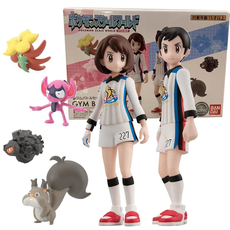 Bandai Pokemon Scale World Anime Figures Victor Gloria Action Figures Kids Toys Collections Dolls Model Gifts For Children