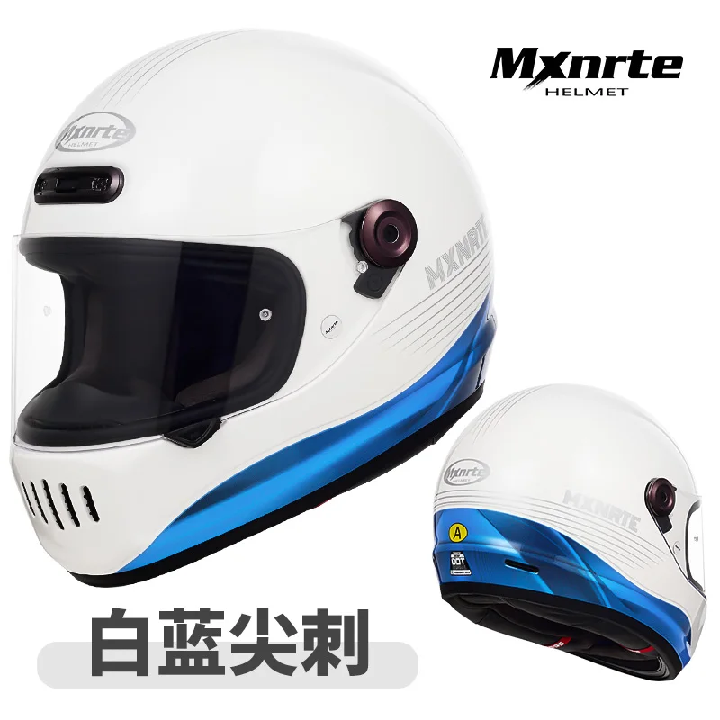 MXNRTE мотоциклетный шлем DOT сертификация анфас персонализированный череп