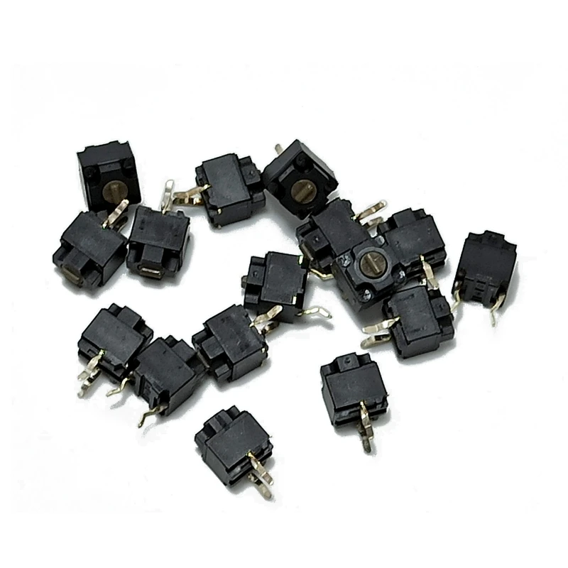 

Square Mouse Micro Suitable For Micro Soft Ie3.0 Roller Io1.1 Ie4.0 Brown Dots Button Replace