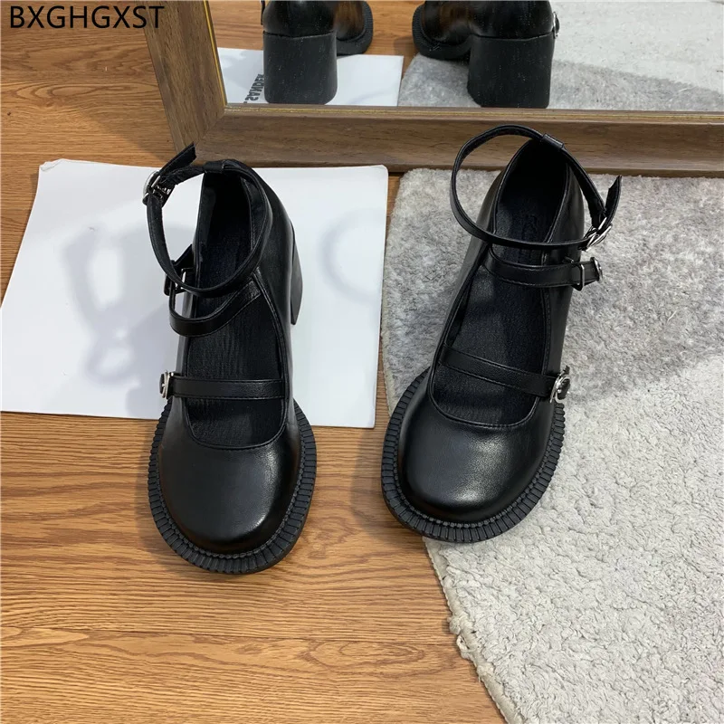 

Женские повседневные туфли оксфорды из кожи, Роскошные Дизайнерские кроссовки в стиле Харадзюку на массивном каблуке, на низком каблуке