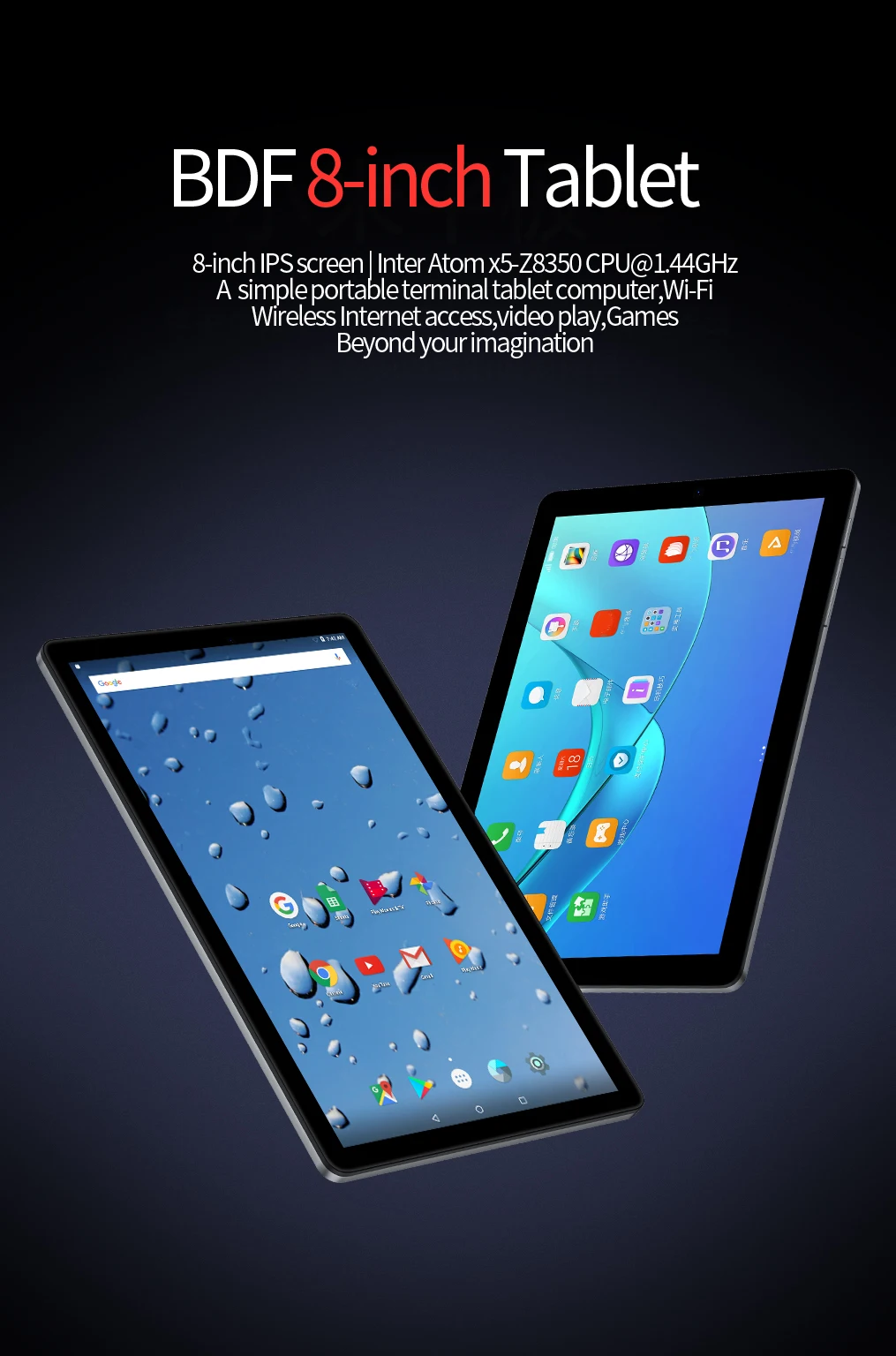 Новый 8 0 планшет четырехъядерный 2 ГБ + 32 Гб Wi-Fi Bluetooth дешевый и простой любимый