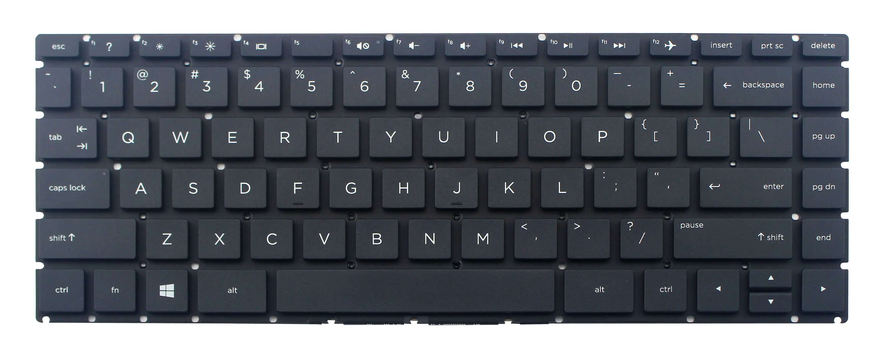 Новая черная английская клавиатура LARHON для HP 14-bp000 14-bp100 14-bs000 14-bs100 14-bs500 14-bw000 14g-br000 14g-br100.