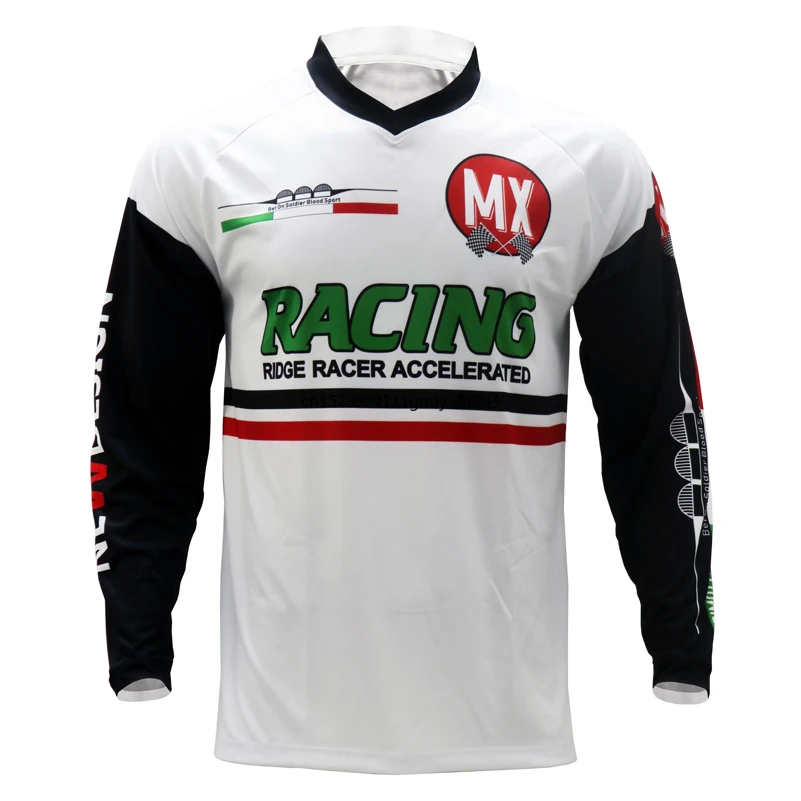 

Breathable Long Sleeve MTB Jersey Quickdry Motocross Wear BMX Cycling Mountain Bike Clothing Downhill Outdoor Sport T Shirt