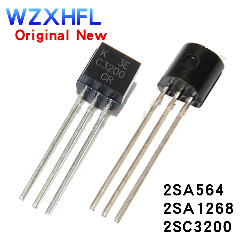 50 шт. 2SA1268-GR 2SA1268 A1268 TO-92 2SC3200-GR 2SC3200 C3200 PNP Триод низкой мощности 50 шт. 2SA1268-GR 2SA1268 A1268 TO-92 2SC3200-GR 2SC3200 C3200 PNP Триод низкой мощности