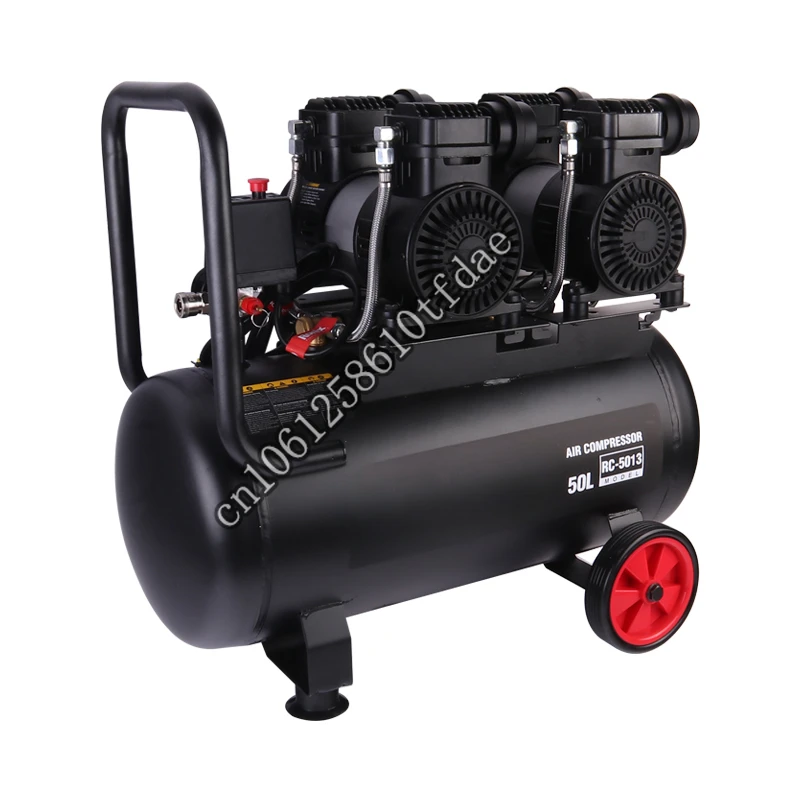 3.4hp 50l Painting Spray Oill-free Air Compressor