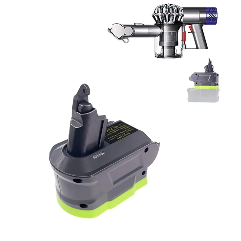 Адаптер RYO18V6 для Ryobi 18 В переходник аккумулятора Dyson V6 адаптер ручного пылесоса P107