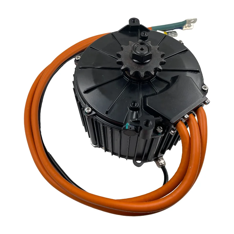 

QSMOTOR 165 50H 10KW двигатель PMSM со средним приводом для электрического мопеда, грязевого велосипеда