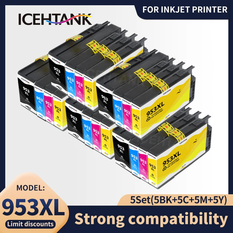 

Картридж для принтера HP Officejet Pro 953 7740 8210 8702 8710 8720 8725 8730 8740