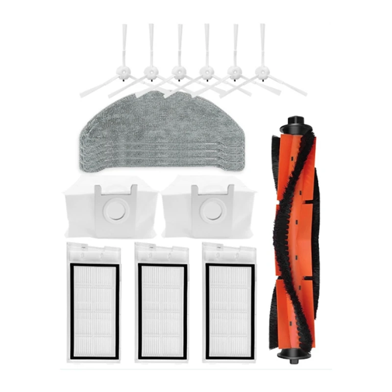 Подходит для робота-пылесоса Xclea H30/H40/PLUS фильтр основная роликовая щетка боковая