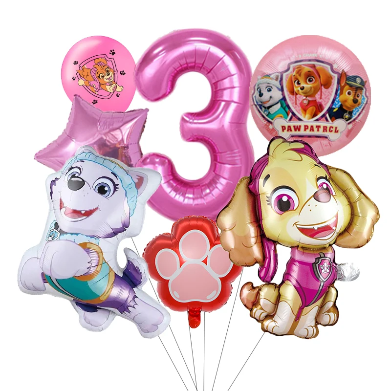 

Набор шаров "Щенячий патруль" PAW PATROL 7 шт.