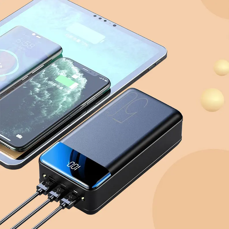 

New 100000mAh large capacity, portable power bank, support fast charge