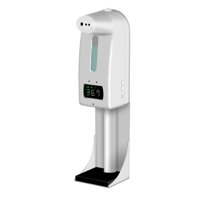 

New-Upgraded K10 Pro Infrared Hand Temperature Measurement With Soap Dispenser Wall-Mounted For Home Schools And Communities