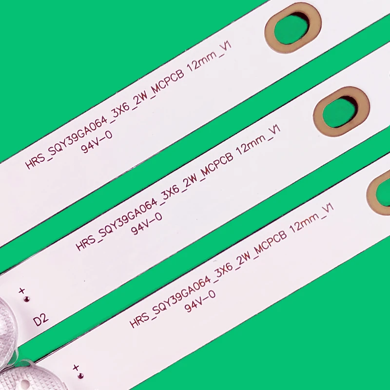 Фонарь с подсветкой 6 ламп для HRS_SQY39GA064_3X6_2W_MCPCB 39D3503V2W6C1B73112M