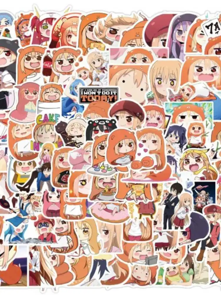 30 шт. Аниме Маленькая девочка индивидуальное украшение милый чемодан паста