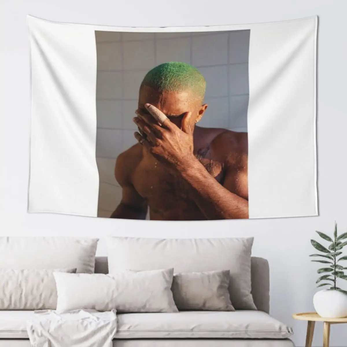 Блондин - Гобелен Фрэнка Океан Эстетические украшения комнаты Украшение