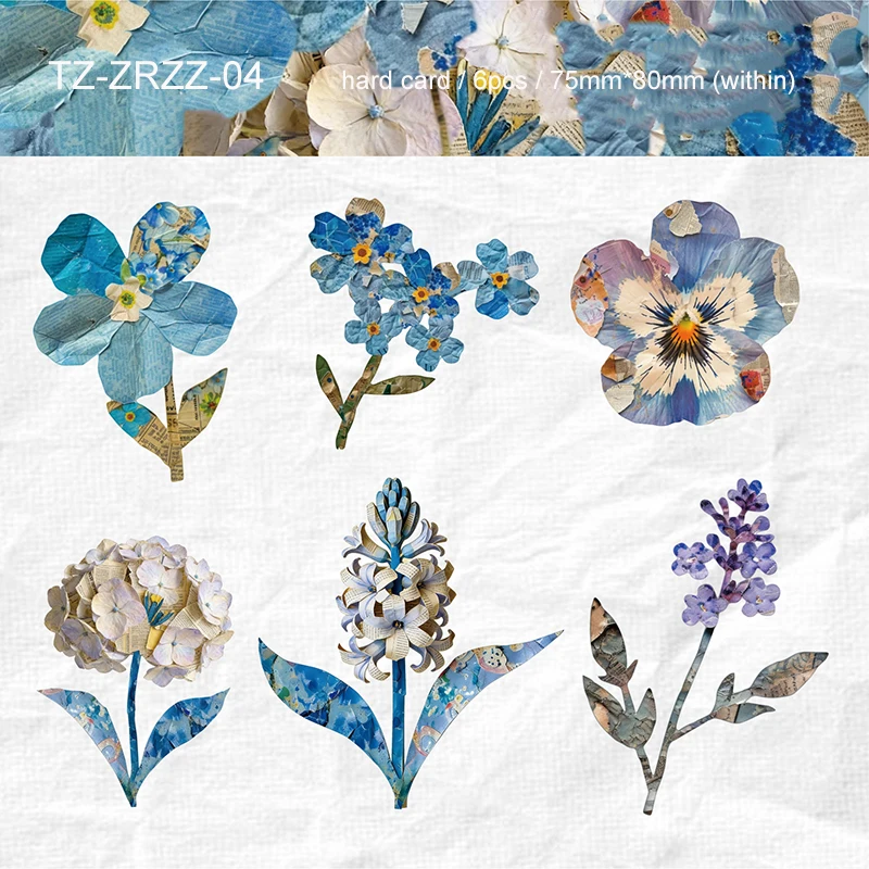 

Набор винтажных наклеек JIANWU Nature Magazine