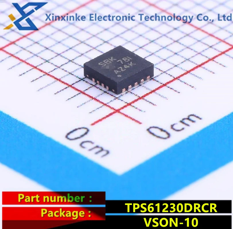 

TPS61230DRCR VSON-10 Mark: SKB Switching Voltage Regulators Boost Converter Power Management ICs Brand New Original